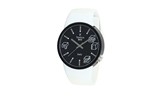 Venice V8165-W Silicone Black-Dial Unisex Watch